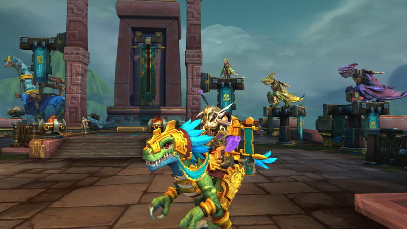 So many dinos.